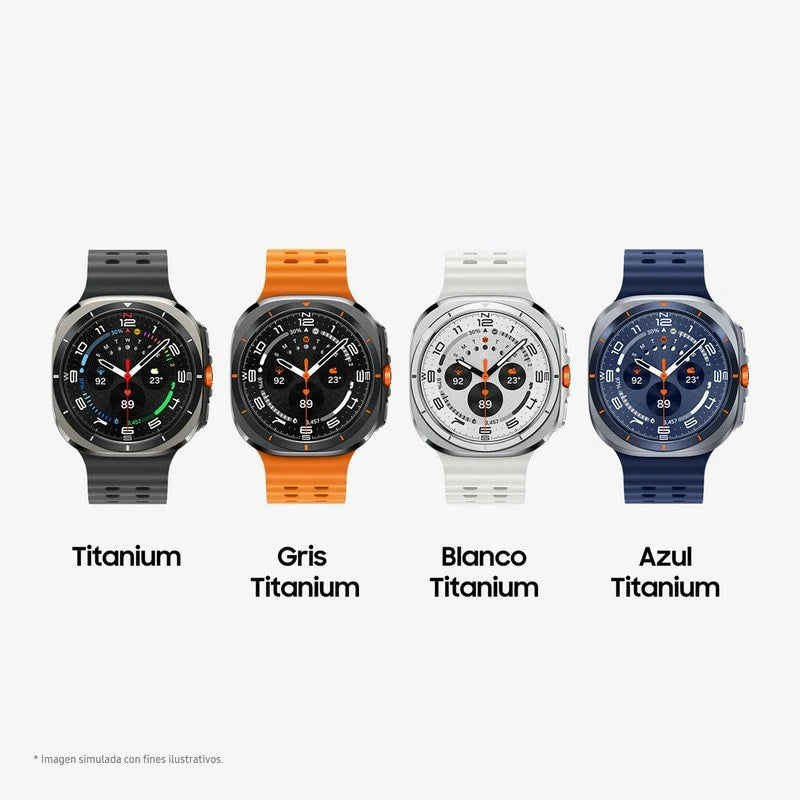 Samsung Galaxy Watch Ultra (2025) LTE Smartwatch Plateado Titanio