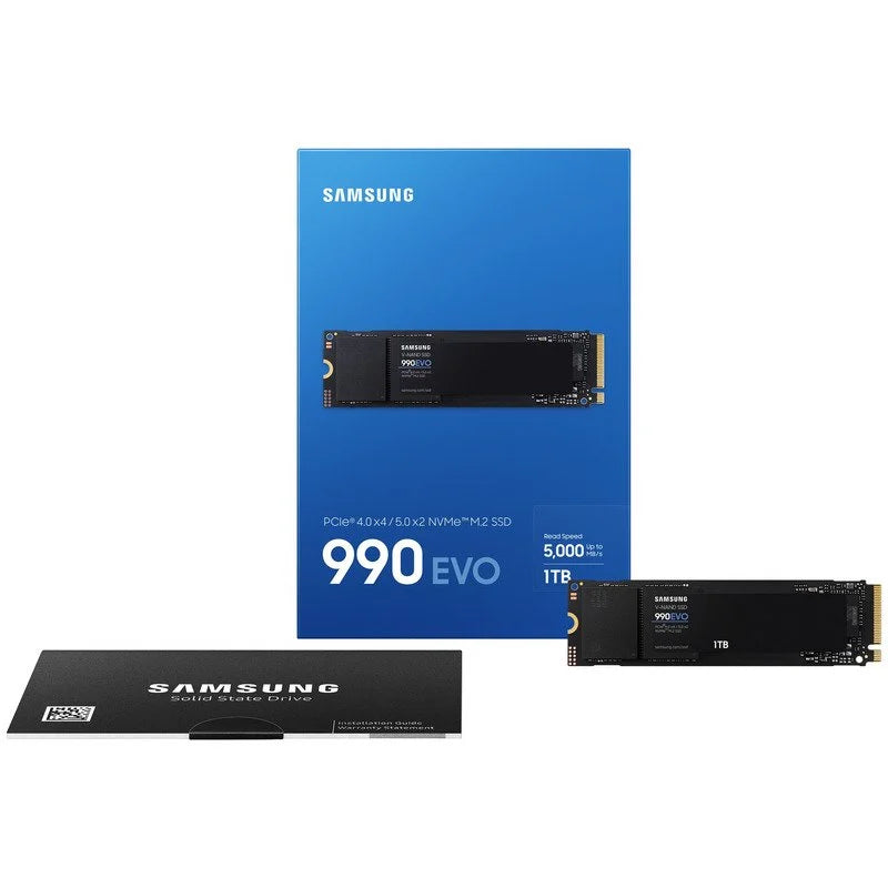 Disco Duro Samsung 990 EVO 1TB SSD M.2 PCIe 4.0 x4