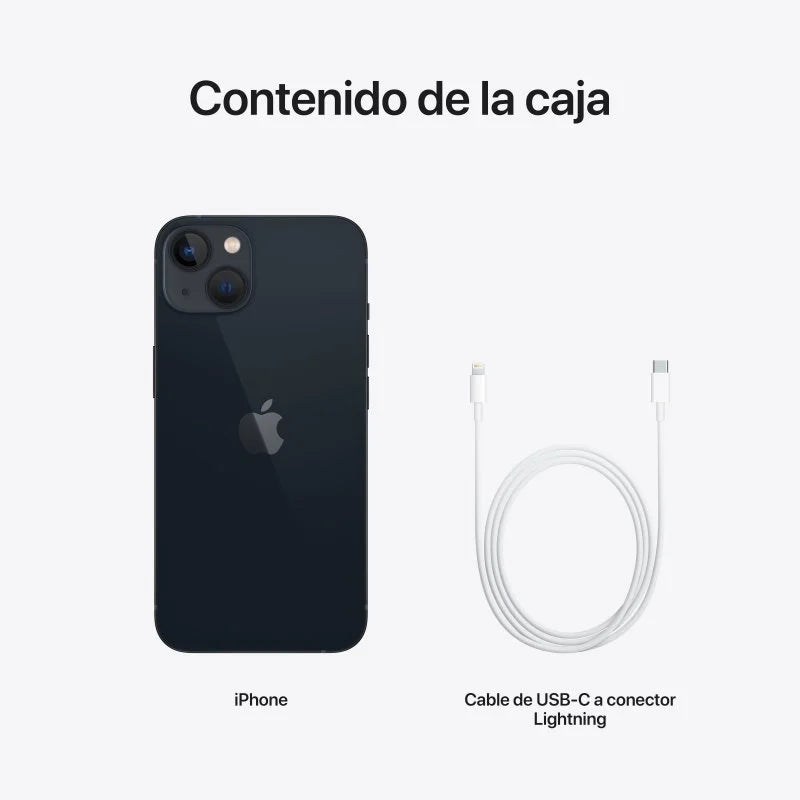 iPhone 13 128GB Negro Grafito