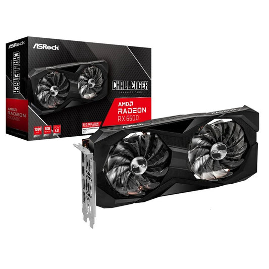 Tarjeta Gráfica AsRock Challenger D AMD Radeon RX 6600 8 GB GDDR6