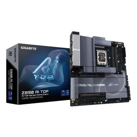 Gigabyte Z890 LGA 1851 ATX Z890 AI TOP Wi-Fi 7 Thunderbolt 5 10GbE