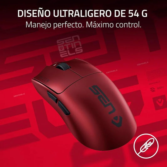 Razer Viper V3 Pro Sentinels Edition Ratón Gaming Inalámbrico 35000 DPI Rojo