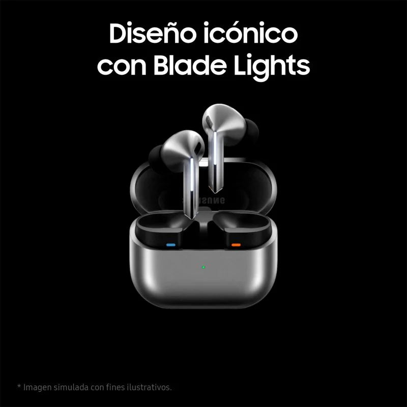 Samsung Galaxy Buds3 Pro Auriculares Inalámbricos Bluetooth Blancos