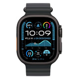 Apple Watch Ultra 2 GPS Cellular 49mm Caja Negra Titanio con Correa Ocean Band Negra