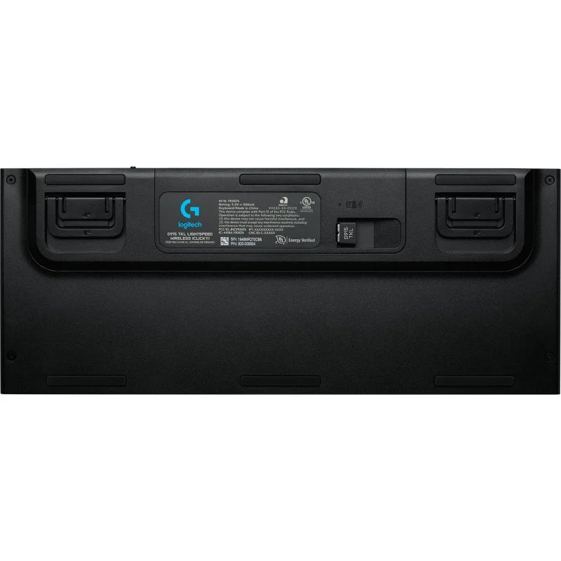 Teclado mecánico Logitech G 920-010588 Tenkeyless Layout ES inalámbrico RGB carbono