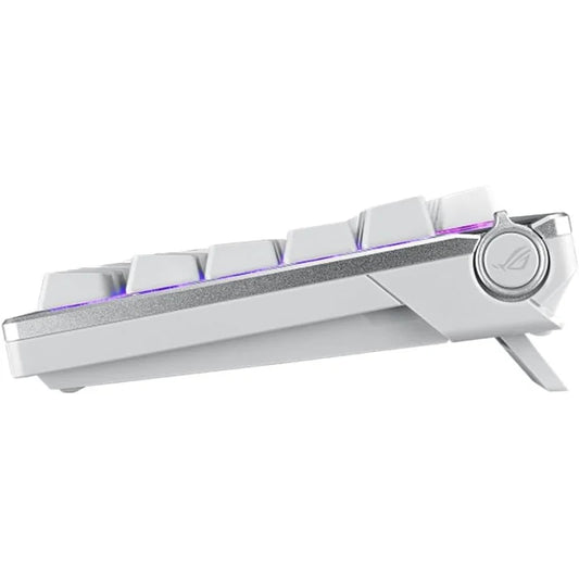 ASUS ROG Azoth Teclado Mecánico Gaming Switch ROG NX Red AZERTY Francés Blanco