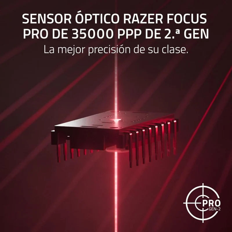 Razer Viper V3 Pro Sentinels Edition Ratón Gaming Inalámbrico 35000 DPI Rojo