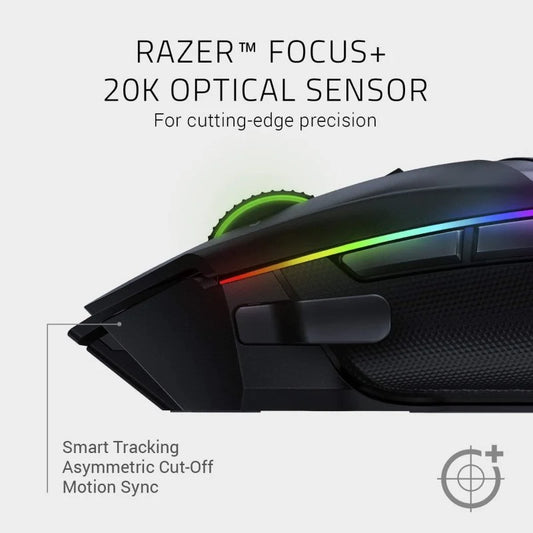 Razer Basilisk Ultimate Ratón Gaming 20000 DPI Negro