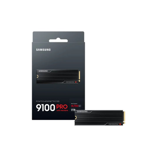 Disco Duro Samsung 1TB SSD M.2 PCIe 5.0 14700MBs NVMe 2.0 + Cifrado AES 256-bit