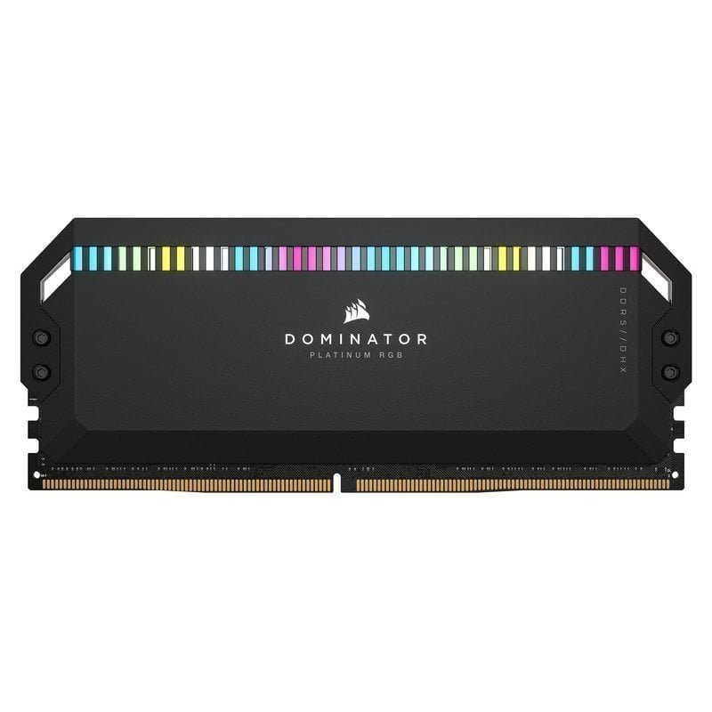 Memoria RAM Corsair Dominator Platinum RGB DDR5 6800MHz 64GB 2x32GB CL40 Negro