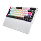 Teclado mecánico ASUS ROG Azoth X QWERTZ retroiluminado RGB inalámbricolámbrico OLED Blanco