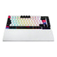 Teclado mecánico ASUS ROG Azoth X QWERTZ retroiluminado RGB inalámbricolámbrico OLED Blanco