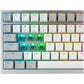 ASUS ROG Azoth Teclado Mecánico Gaming Switch ROG NX Red AZERTY Francés Blanco