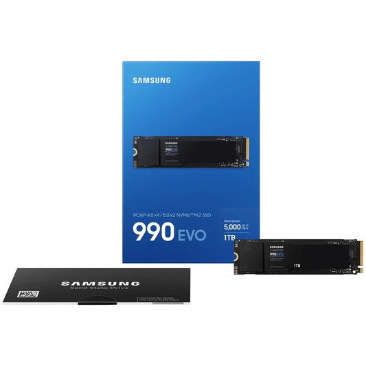 Disco Duro Samsung 990 EVO 1TB SSD M.2 PCIe 4.0 x4
